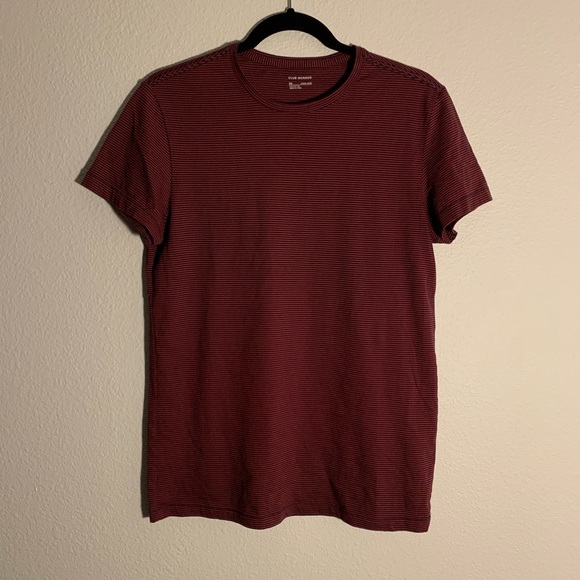 Club Monaco Other - Club Monaco Men XS Red Stripe Short Sleeve Tee